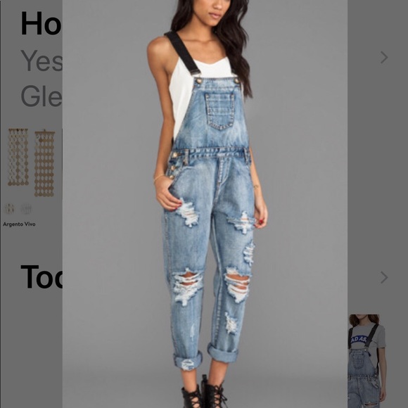 one teaspoon overall dress